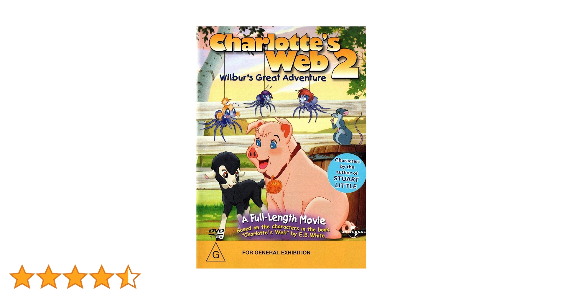 Amazon.co.jp: Charlotte's Web 2-Wilbur's Great Adventure : DVD